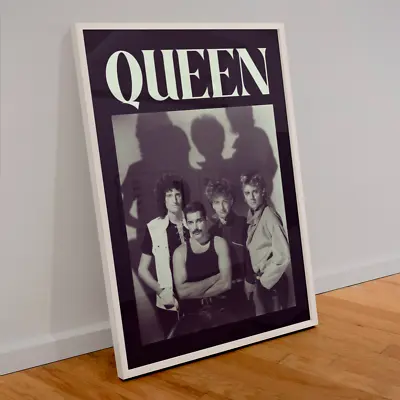 QUEEN Band Poster - Freddie Mercury Print A3 - 80s British Rock Music Wall Art • £12.99