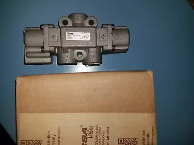 Diverter Valve 2-Way 316SS 1/4 FNPT 24VDC Versa VPS-25-2-316-S-55A **NIB** • $36.45