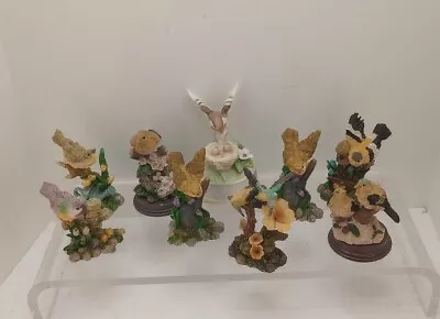 8 Vtg K's Collection Variety Of  Hand Painted Resin Figurine Lot 1 Musical Read • $14.40