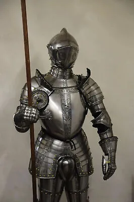 Medieval Europian Style Full Battle Armor Suit HMB Battle Armor Knight Close Arm • £1350