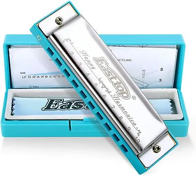 East Top Blues Harmonica Diatonic 10Hole C Key Happy Kid Harmonica Mouth Organ • $9.44