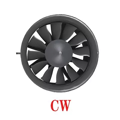 QX-Motor 80mm EDF CW CCW 12-Blade Culvert 6S Brushless Motor For Drone Model New • $102.63