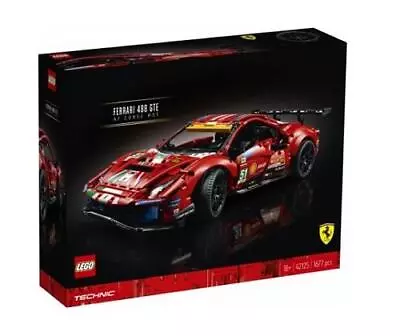 42125 LEGO® TECHNIC Ferrari 488 GTE “AF Corse #51” - NEW - Authorised Retailer • $305