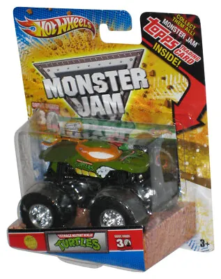 Hot Wheels Monster Jam (2010) Teenage Mutant Ninja Turtles Die-Cast Toy Truck W/ • $39.98