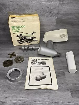 KENWOOD CHEF - Mincer - A920 - Complete And With User Leaflet • £24.99