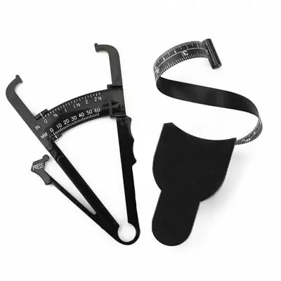 Body Fat Caliper And Measuring Tape For Body Skinfold Calipers Body Fat Measure • $9.17