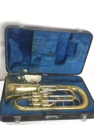 Yamaha YEP-321 4valve Euphonium With Case Used From Japan Maintenance Confirmed • $864