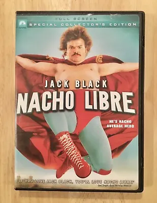 Nacho Libre (DVD 2006) Special Collector’s Edition; Full Screen; Jack Black EUC • $1.95