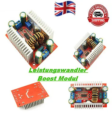 £8.89 • Buy 400W 15A DC-DC Step Up Down Boost Buck Voltage Power Converter Module Supply