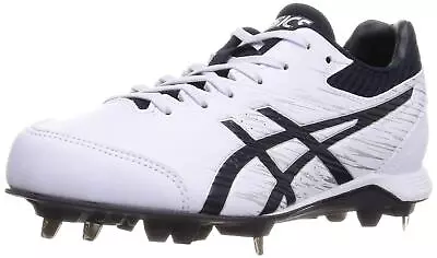 ASICS NEOREVIVE 4 1123A022 103 White Navy Baseball Cleats New • $98