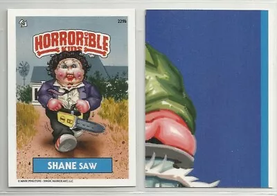 Horrorible Kids: Series 8 (Magic Marker) GPK  Parody Sticker  #229b SHANE SAW • $2.99