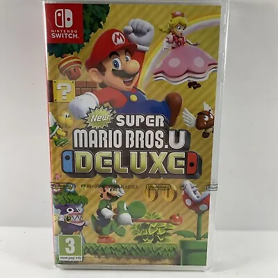 Super Mario Bros U Deluxe Nintendo Switch Game Brand New & Sealed • $91.80