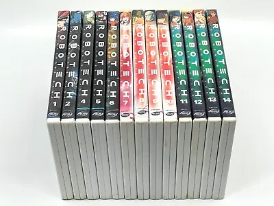 Robotech Macross Saga DVD Set Lot (13) Japanese Anime Sci Fi  • $100