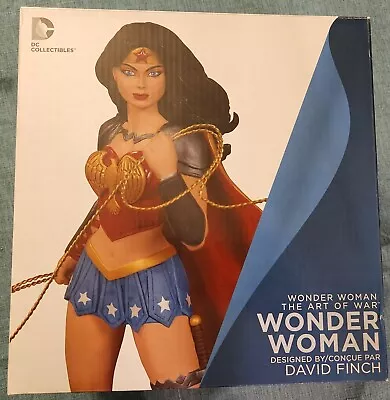 Wonder Woman Art Of War 8  Statue David Finch DCU Limited Edition 2015 #1460 • $65