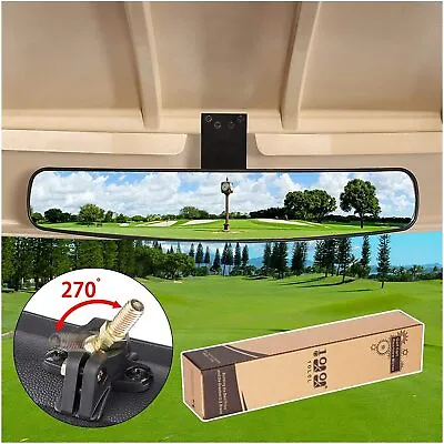 Golf Cart MirrorExtra Wide Panoramic Rear View Mirrors For Yamaha EZGO Club Car • $17.99