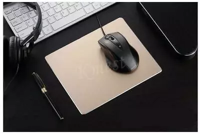 $13.55 • Buy Aluminum Alloy Gaming Mouse Pad Mat Mousepad Macbook Apple ASUS Dell Lenovo PC