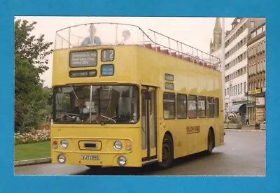 Photo ~ Bournemouth Yellow Buses 139: YJT139S: 1978 Open Top Alexander Fleetline • £2.50
