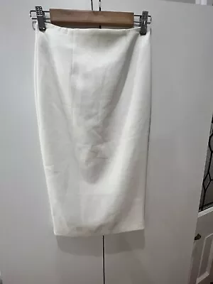 Elle Zeitoune Skirt White Fitted 6 • $70