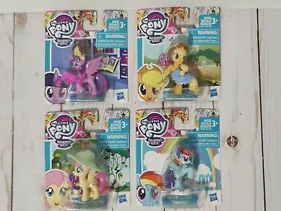 My Little Pony Friendship Is Magic Mini Figures Lot Of 4 2017 2.5  New Sealed • $11.21