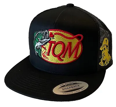 Tqm Hat Y El Chapo Guzman 2 Logos Mexico Hat Color Black Mesh Snapback • $25
