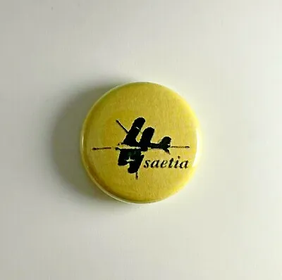 $3.49 • Buy Saetia 1  Button S011B  Badge Pin