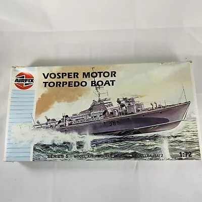 AIRFIX 1/72 Vosper Motor Torpedo Boat 05280 Sealed Model Kit 1989 Series 5 • $59.99