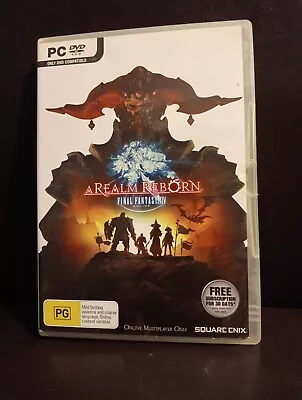 Final Fantasy XIV: A Realm Reborn PC DVD-ROM • $15