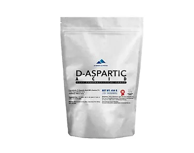 $76.99 • Buy Daa D-aspartic Acid Powder 100% Pure Pharmaceutical Quality Regeneration, Libido