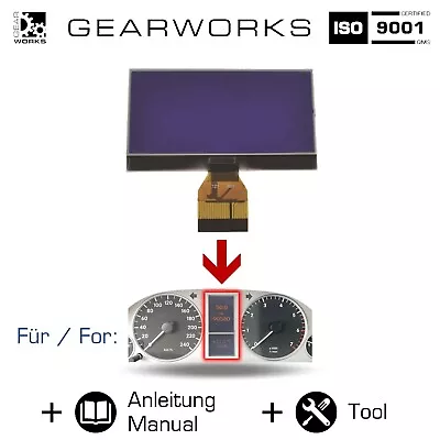 Speedometer Display For Mercedes A-Class W169 Instrument Cluster • $101.75