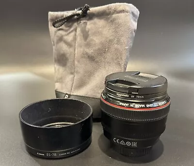 Canon EF 50mm F/1.2L USM Standard Lens • £569