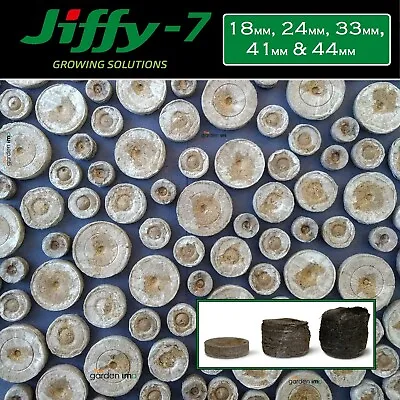£3.59 • Buy Jiffy 7 Peat Pellets Propagation Compost Plug Seed Cuttings Hydroponic Organic