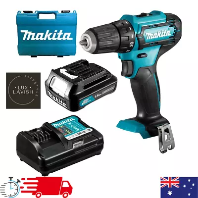 NEW Makita Cordless Drill Kit W/ Charger Battery Set Driver Power Tool Combo AU • $192.97