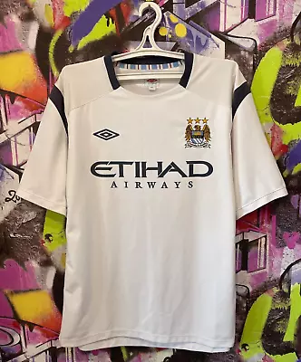 Manchester City FC England Football Shirt Soccer Jersey Training Umbro Mens XXL • $49.99