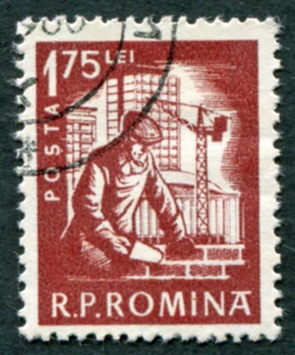£1.29 • Buy ROMANIA 1960 1l75 Red-brown SG2747 Used NG Mason ##a3