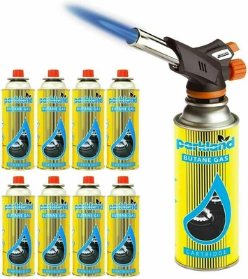 £8.37 • Buy Butane Gas Blow Torch Burner Welding Auto Ignition Soldering BBQs Flames Thrower