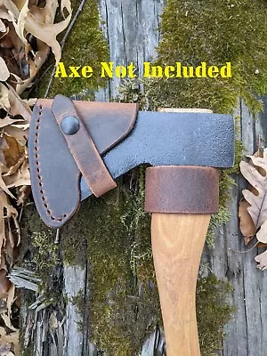 Marbles MR701 16  Camp Axe Buffalo Leather Sheath&Holster (Axe Not Included) • $42.50