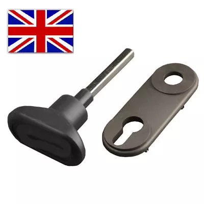£9.90 • Buy HENDERSON PREMIER Garage Door Handle 65mm Shaft Backing Plate Lock REPAIR KIT
