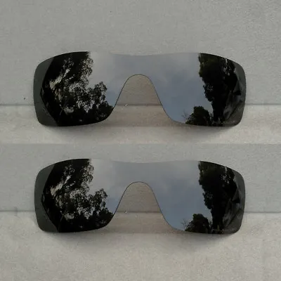 2 Pieces Black Replacement Lenses For-Oakley Batwolf Sunglasses Polarized • $29.99
