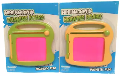 2X Mini Magnetic Doodle Drawing Boards Grin Studios ~ New Sealed • $10