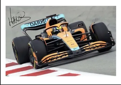 Lando Norris Signed McLaren FORMULA 1 8.5 X 11 Autograph Photo • $13.97