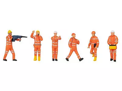 Faller 151851 HO/OO Gauge Tunnel Construction Workers (6) Figure Set • £19.55