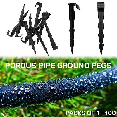 £1.99 • Buy Soaker Hose/porous/leaky Pipe/irrigation Hose HOLD DOWN PEGS