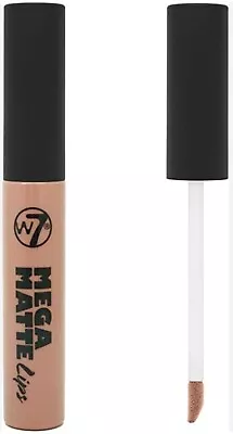 4 × W7 London Mega Matte Lips Liquid Lipstick 7ml - Two Bob. • £14