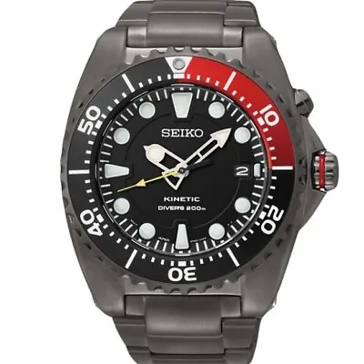 $389 • Buy SEIKO SKA577P1 Kinetic Divers 200M Special Edition 5M62-0AF0 Ion Plated Luminous