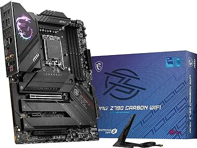 MSI MPG Z790 Carbon WiFi Gaming Computer Motherboard Intel PC Motherboards • $199.95