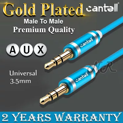 AUX Cable 3.5mm Stereo Audio Extension Male To Male Auxiliary For Car Phone Cord • $6.99