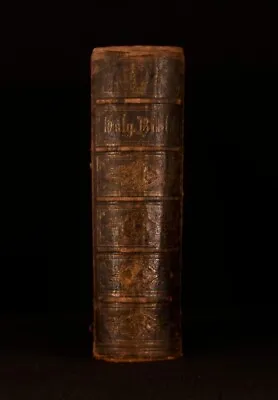 £156 • Buy C1870 Brown's Self Interpreting Family Bible Illustrated Old New Testament