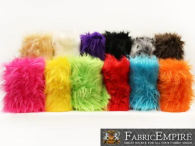 $24.40 • Buy Faux Fur Fabric Long Pile GORILLA / 60  Wide / Sold By The Yard