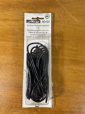 Metz Synchro Cable Model 60-54 For Metz 45CT-1 (5 Meters 15 Ft) • $13.49