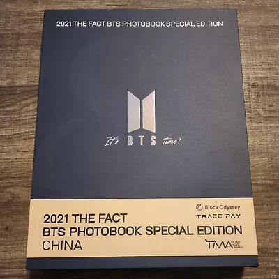 BTS 2021 The Fact Photobook Special Edition China With Poster • $35